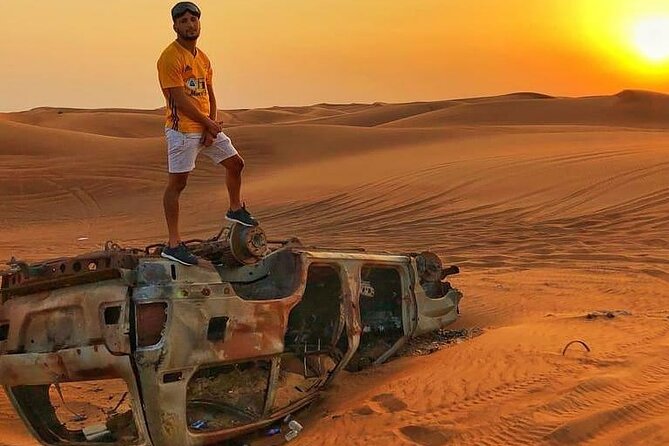 1-Hour Desert Buggy Self-Drive Adventure: Camel Ride & Sandboard - Camel riding for a slower desert view