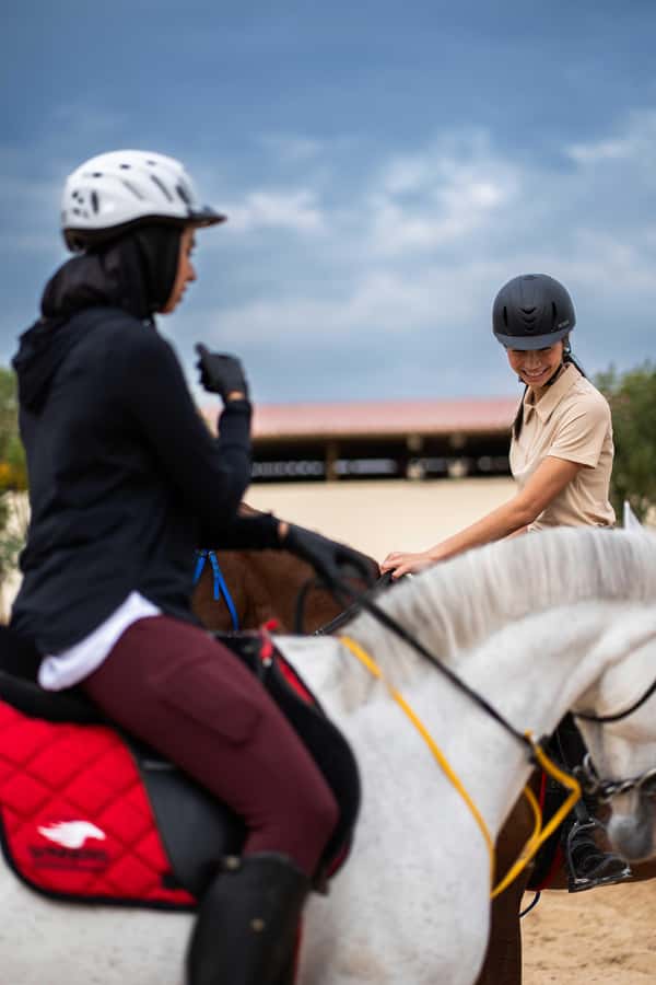 1 Hour Horseback Dubai Desert Park Ride - Ghaf Trees, Sandy Tracks, and Desert Wildlife