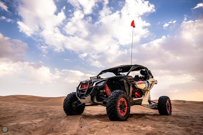 1 Hour Private Dune Buggy Ride on Can-Am Maverick X3Turbo 2 Seats - Sandboarding and the air-conditioned base