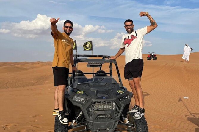 1 Hour Private Self Drive Dune Buggy and Sand boarding in Dubai - Switching Drivers After 30 Minutes