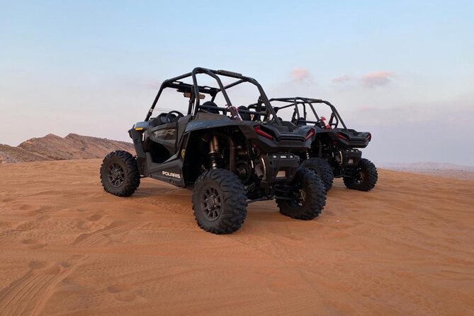 1 Hour Private Self Drive Dune Buggy and Sand boarding in Dubai - Sandboarding on the Dune Face