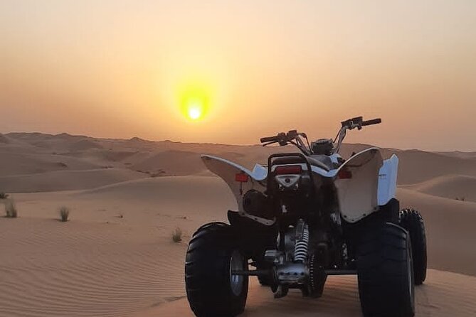 1 hour Quad Biking Experience with pick and drop - Pickup, transport, and the Sweihan meeting point