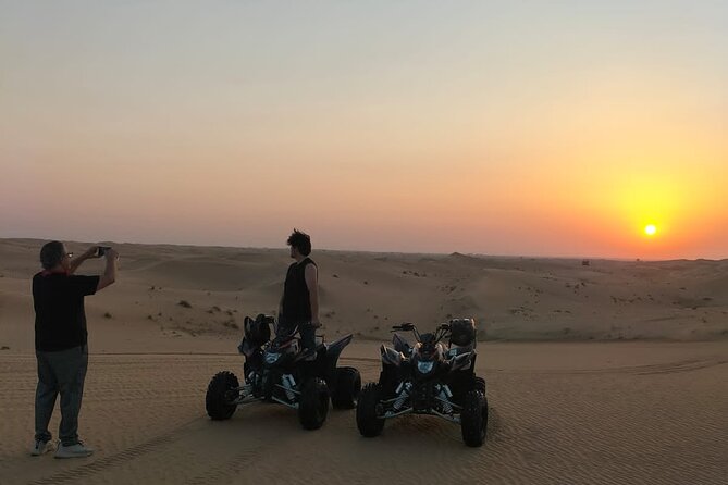 1 hour Quad Biking Experience with pick and drop - Clothing and comfort in the sand
