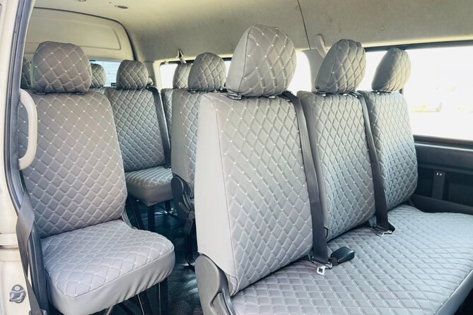 10 - 12 Seater Toyota Haice Tourist MiniVan Rental Dubai - A private Dubai van instead of a string of taxis