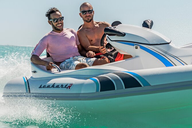 120 MINUTES Dubai Private Self-Drive SeaKart Jet Ski Boat Tour - Swimming and the fun part of the ride