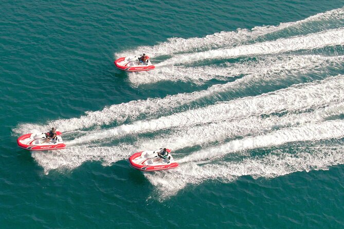 120 MINUTES Dubai Private Self-Drive SeaKart Jet Ski Boat Tour - Palm Jumeirah and the Atlantis photo stop