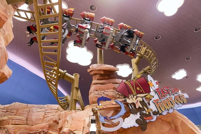 2 Parks in Yas Island Abu Dhabi - Ferrari World and the rush of Formula Rossa