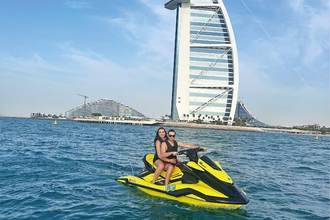 20-Minute Private Dubai Jet Ski Ride - Returning to the beach camp