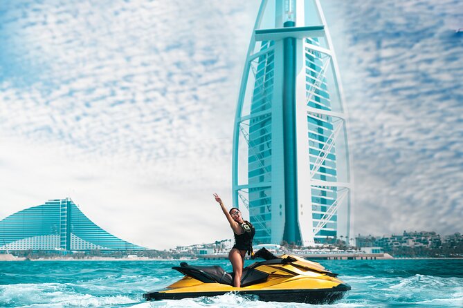 24 Karat Gold Jet Ski Adventure with Burj Khalifa View - Guides, instruction, and the feel of the ride
