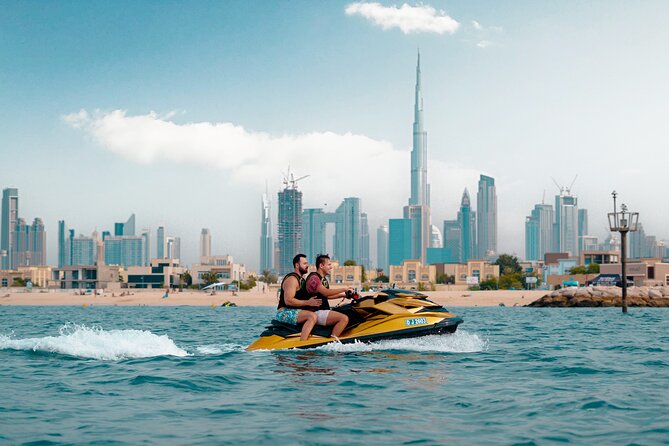 24 Karat Gold Jet Ski Adventure with Burj Khalifa View - What the 30-minute route can show you