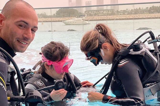 3-Day PADI Open Water Diving Course in Dubai - Confined-water skills before the open sea