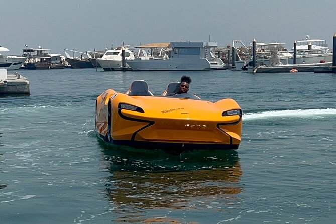 30 Minutes Jet Car Dubai Experience - Returning over the waves