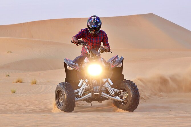 30 minutes Private Quad Bike Ride in Desert - What the 30-minute Al Faqa ride is really like