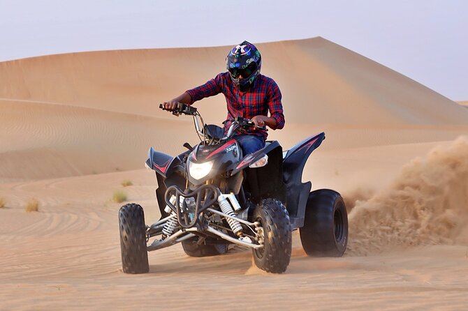 30 minutes Private Quad Bike Ride in Desert - Choosing between the 400cc and 200cc quads