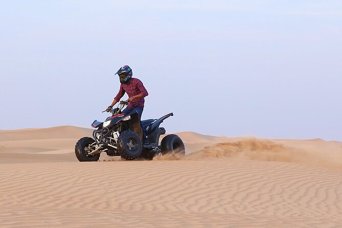 30 minutes Private Quad Bike Ride in Desert - The guide is part of the value