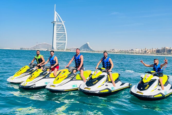 30Min Dubai Jet Ski Tour of Burj Al Arab with Free Ice Cream - The Burj Al Arab stop and the photo moments