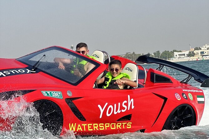 30Min Jetcar Dubai with Burj Al Arab Views-Free Ice Cream - Key points before you book