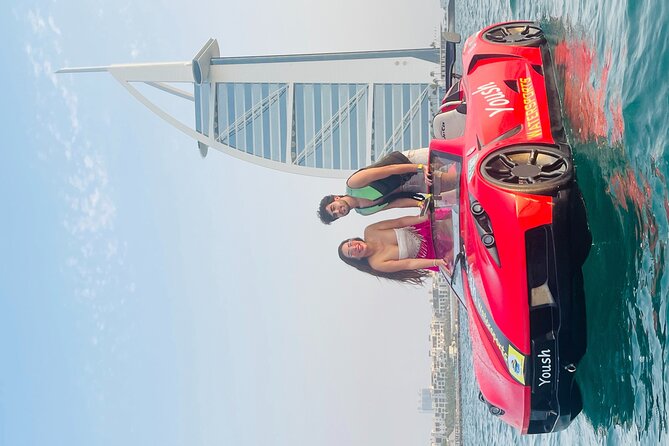 30Min Jetcar Dubai with Burj Al Arab Views-Free Ice Cream - What the private format means for value
