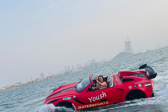 30Min Jetcar Dubai with Burj Al Arab Views-Free Ice Cream - Waiting, timing, and getting to the marina