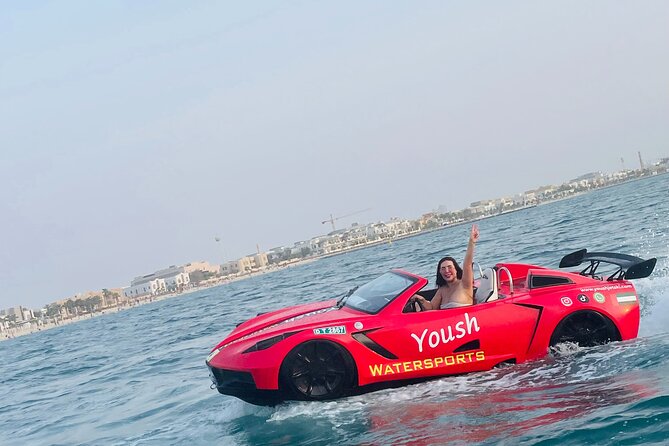30Min Jetcar Dubai with Burj Al Arab Views-Free Ice Cream - Burj Al Arab views and the photo factor