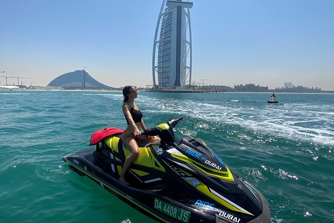 30mins Burj Al Arab Jetski Tour - Riding toward Burj Al Arab from Jumeirah 3