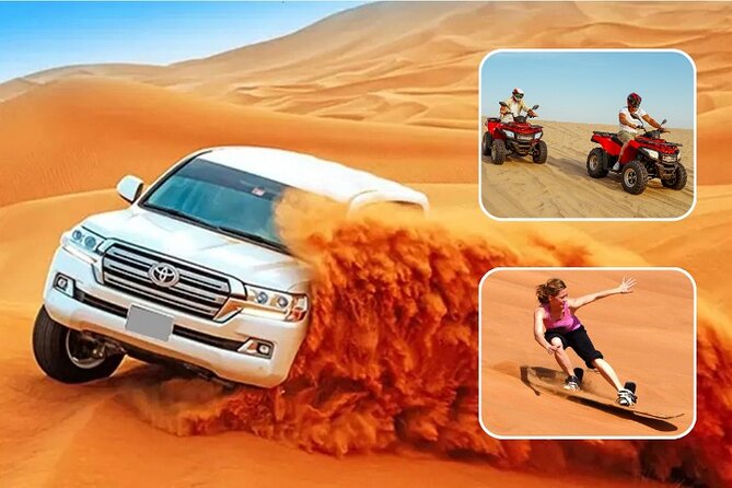 4 Hour Morning Desert Safari with Camel Ride & Sand Boarding - Key points to know before booking