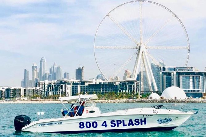 4 Hours Dubai Deep Sea Fishing - Leaving Dubai Marina with the skyline behind you
