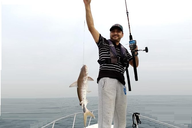 4 Hours Dubai Deep Sea Fishing - Rods, bait, and support for first-time anglers