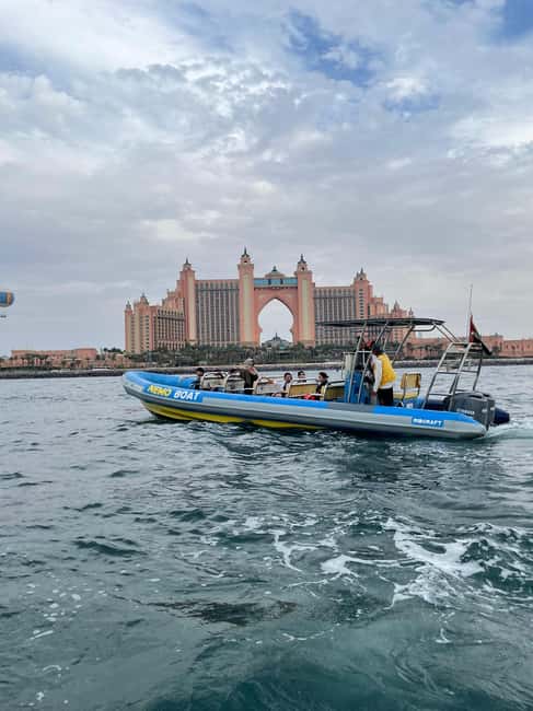45-Min Boat Thrill: Burj Al Arab, Burj Khalifa & Ice Cream - A short, sharp look at Dubai from the sea