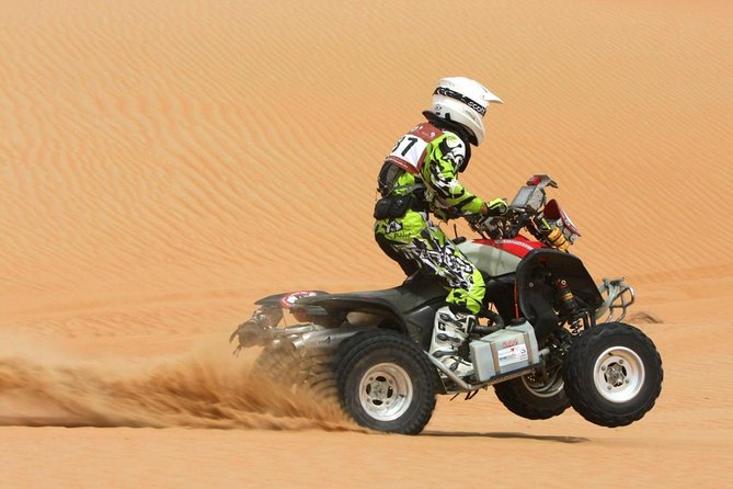 4x4 Self-Drive Quad Bike Safari with Camel Riding - From Dubai hotels to open desert