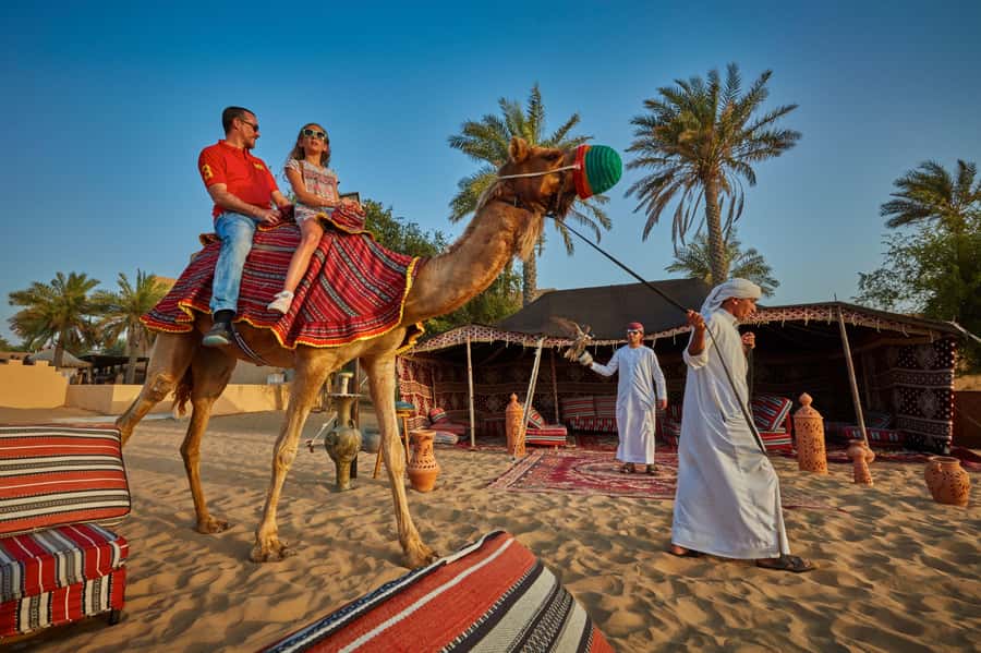 5-Day Pass: Hop-On Hop-Off, Lost World Aquarium, Dubai Frame - The Desert Sunset Tour and its fortress welcome