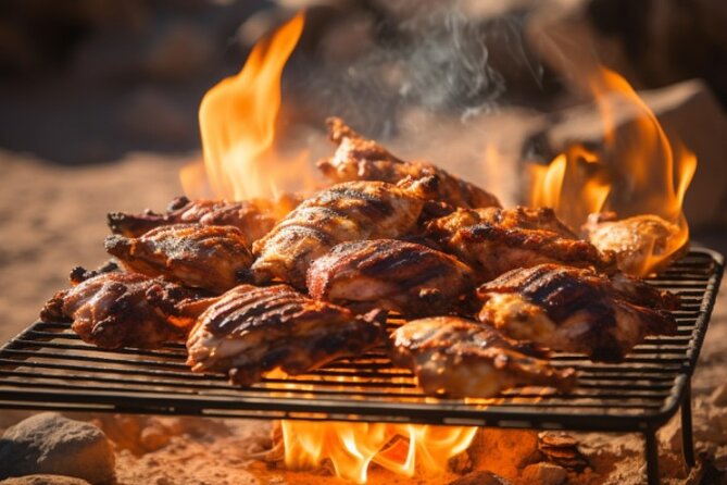 6-Hour Luxury Evening Dubai Desert Safari - BBQ Dinner Live Shows - The Bedouin-style camp shifts the mood