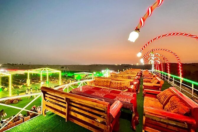 6-Hour Luxury Evening Dubai Desert Safari - BBQ Dinner Live Shows - The BBQ dinner is convenient, not a culinary event
