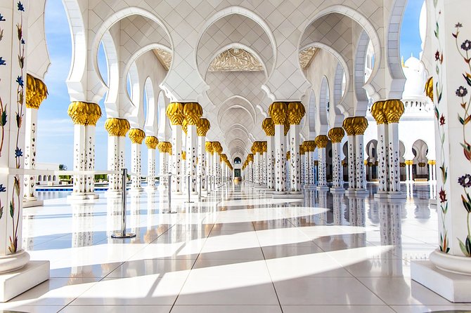8 Hrs. Full Day Vehicle within Dubai/Abu Dhabi - Abu Dhabi’s grand mosque and dress rules