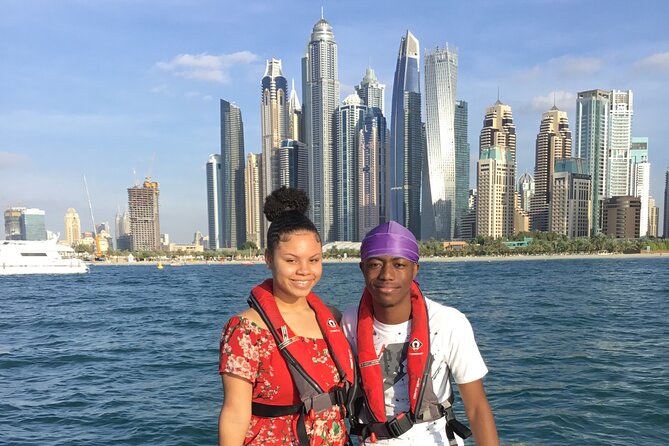 90-Min Speed Boat: Burj Al Arab, Atlantis, Ain Dubai & Ice Cream! - Dubai Marina and the final skyline views