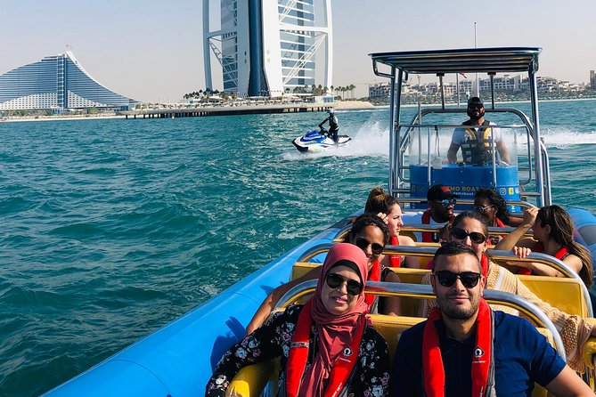 90-Min Speed Boat: Burj Al Arab, Atlantis, Ain Dubai & Ice Cream! - Meeting at Jumeirah 3 for the 5:30 pm departure