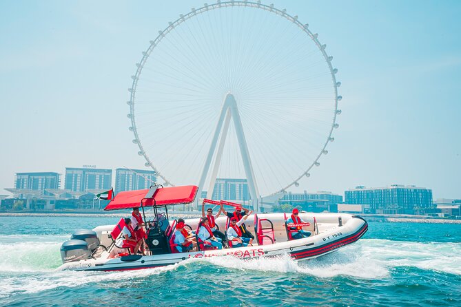 90 Mins Speedboat Tour Dubai Marina JBR Atlantis and Burj Al Arab - Why Dubai looks better from a speedboat