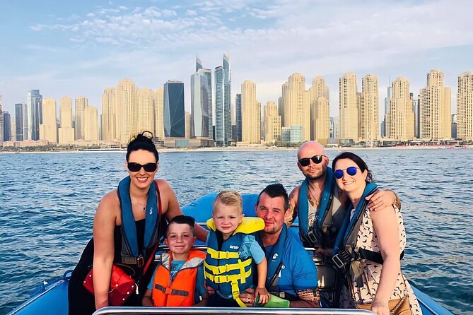 90 Minutes Speedboat Tour Dubai Marina, Burj Al Arab and Atlantis - How thrilling is the 30-knot ride?