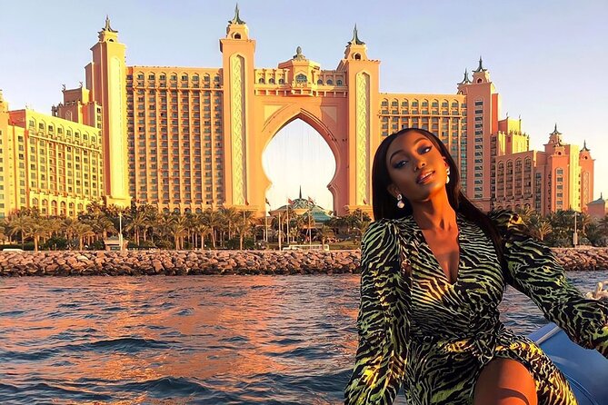 90 Minutes Speedboat Tour Dubai Marina, Burj Al Arab and Atlantis - Morning, sunset, or late evening?