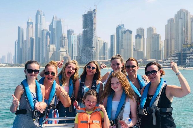 90 Minutes Speedboat Tour Dubai Marina, Burj Al Arab and Atlantis - What the $27.44 price delivers