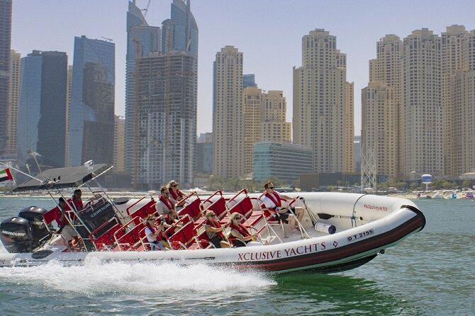 90 Minutes Speedboat Tour: Marina, Atlantis, Palm & Burj Al Arab - Atlantis, The Palm and the best photo stop
