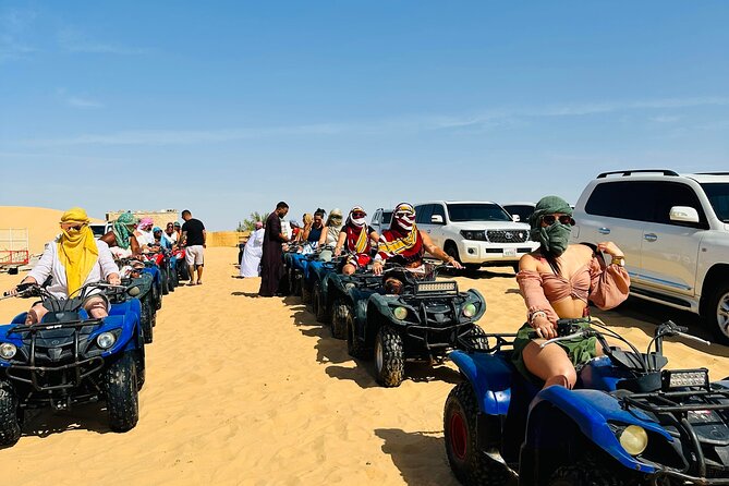 Abu Dhabi: 4x4 Desert Safari and Sandboarding. - Dune bashing across the sand