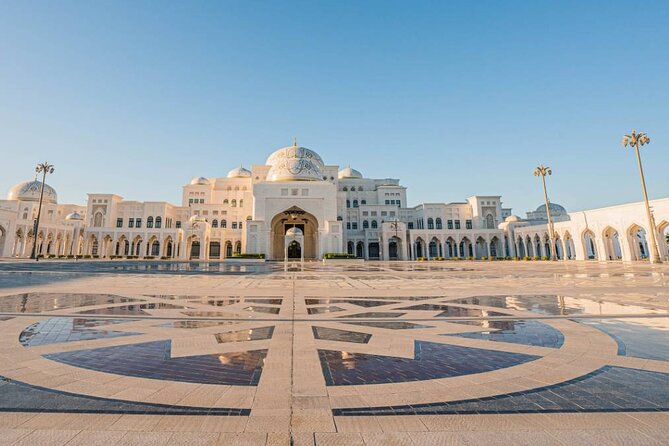 Abu Dhabi City Tour from Dubai: Qasr Al Watan, Emirates Palace, Mosque - Sheikh Zayed Grand Mosque: give this stop your full attention