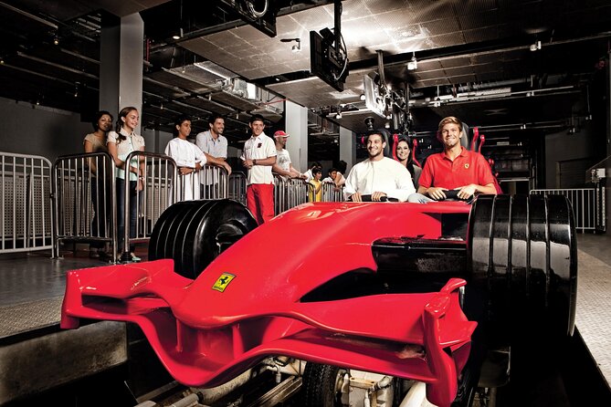 Abu Dhabi City Tour Including Ferrari World Tickets from Dubai - Four hours at Ferrari World on Yas Island