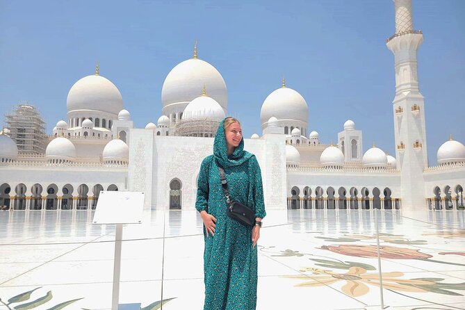 Abu Dhabi City Tour of Grand Mosque, Palace, Louvre, and Ferrari - Corniche, Qasr Al Hosn, and Emirates Palace