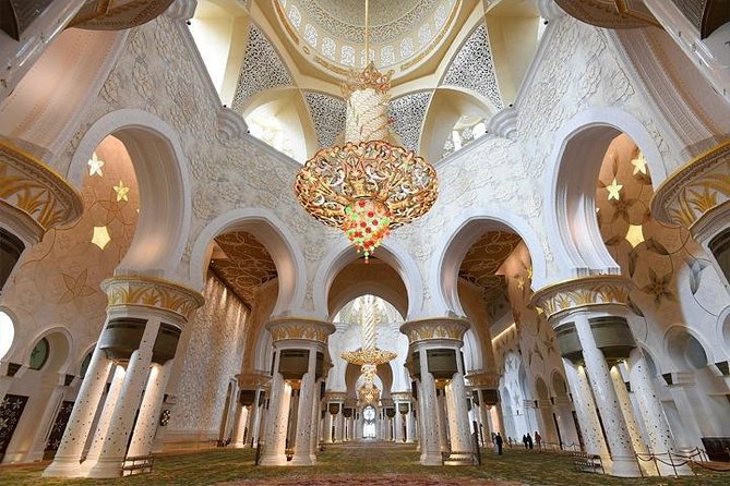 Abu Dhabi City Tour with Desert Safari Adventure - Ferrari World is a photo stop, not a theme park visit