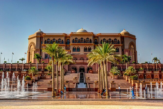 Abu Dhabi City Tour with Evening Desert Safari Hot BBQ Dinner - Dune bashing across the sand