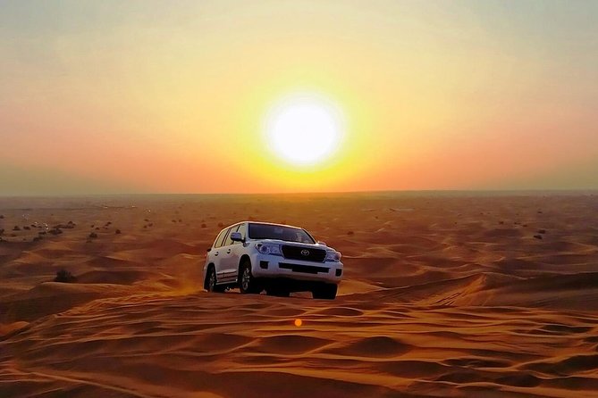 Abu Dhabi Desert Safari 4x4, BBQ Dinner, Camel Ride - The Al Khatim dunes by 4x4