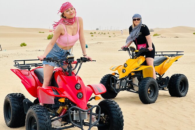 Abu Dhabi Desert Safari With Live Shows And BBQ Buffet Dinner - Dune bashing: thrilling, but sometimes short