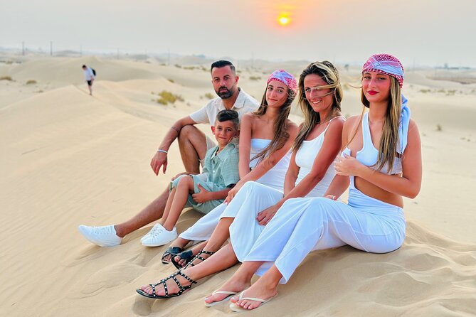 Abu Dhabi Desert Safari With Live Shows And BBQ Buffet Dinner - Belly dancing, fire shows, and the evening finale
